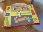 ZABAWKA KLOCKI BUDOWNICZY ORYGINAŁ PRL 