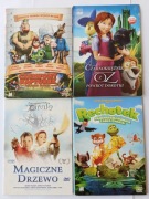 Zestaw bajek Czerwony Kapturek Czarnoksiężnik z OZ Magiczne Drzewo Rechotek
