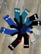 Skarpetki z oczami 6 par rozm. 37-39 