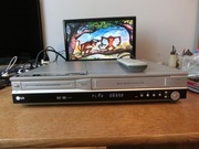 Nagrywarka DVD/VHS LG z pilotem