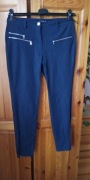 Spodnie damskie granatowe, rozmiar 38