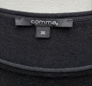 Czarna dzianinowa sukienka Comma r.36