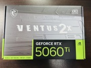 NOWA Karta graficzna MSI GeForce RTX 5060 Ti Ventus 2X OC Plus 8GB GDDR7