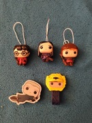 Zestaw Harry Potter Quiddich - figurki Harry, Ron, Cho
