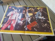 QUEEN FREDDY MERCURY 1985 PLAKAT ROZKŁADÓWKA PRL