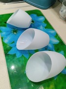 Trzy klosze do lampy 