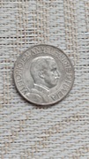 Włochy 1 lira 1910 Rok Srebro 