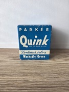 Atrament Parker Quink Washable Green (stara wersja z lat 30. XX w.)