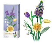 Klocki bukiet kwiatów Creator 1672 + GRATIS