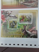 Gwinea Bissau 2008 Mi blok 646 ptak zając idealna  pozycja