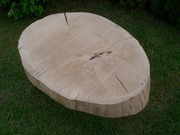 plastry dębowe,krążki,stoliki kawowe