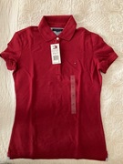 Koszulka polo bordowa Tommy Hilfiger XS NOWA