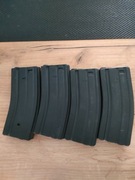 4 Metalowe magazynki AR-15, M4, M16. 3 mid-cap i jeden hi-cap