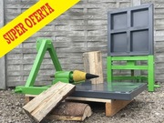 Łuparka do ciągnika na TUZ do drewna świder 120mm -DOSTAWA-