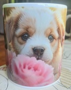 Nowy Kubek Ceramiczny Prezent dla psiarzy Pies dla kochających psy