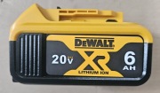 Orginalna bateria DeWalt DCB 206  20V6Ah
