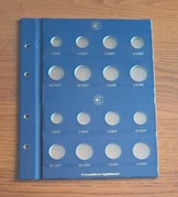 Leuchtturm - Karta Vista MBL 8/2 na dwa zestawy monet Euro (1c - 2€)