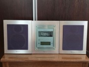 NAKAMICHI SoundSpace5 radio zestaw stereo wieża na ścianę CD FM/AM + PILOT