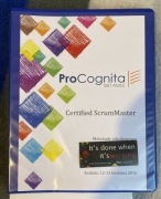 Certified Scrum Master - materiały szkoleniowe