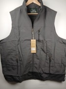 Kamizelka męska KTWOLEN XXXL outdoor bezrękawnik szara nylonowa