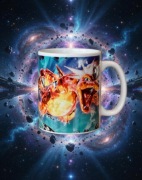 Charizard Ex full art prezent dla fana Pokemon kubek dla dziecka