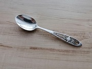 SREBRNA ŁYŻECZKA DO KAWY FILIŻANKI FILIGRAN ITALIA