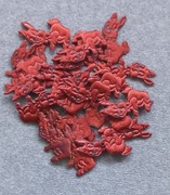 Zajączki brązowe materiałowe ozdobne Wielkanoc 25szt 