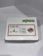 WAGO 221-413 Szybkozłączka Złączka Drut Linka 3x 0,2-4mm2 ORYGINALNA 50SZT