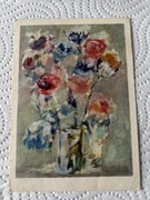 Edward Papierski pocztówka 1968 malarstwo 