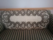 Bieżnik 127 x 65 cm obrus  retro vintage PRL  