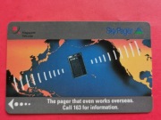 SINGAPUR   - Karta telefoniczna  /  MAPY