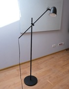 Lampa stojąca iKEA SKURUP czarna niemal  nowa:)