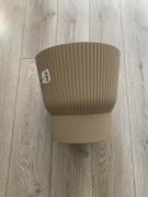 Doniczka osłonka stylowa cappuccino - duża 