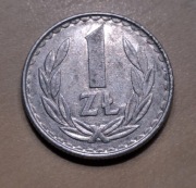 Moneta 1 zł 1982 rok
