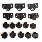 PROWADZENIA DO SZAFY -  ZACZEP GÓRNY I DOLNY - 6 KOMPLETÓW - PLASTIK