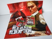 XBOX 360 RED DEAD REDEMPTION ! mapka / plakat kompletna ! 