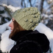 Oryginalna, ręcznie robiona CZAPKA - hand made 