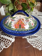 Brytfanna ceramika bolesławiecka