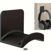 Uchwyt wieszak na słuchawki komputerowe czarny dostawa 24h