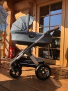 Zestaw wózków 2w1 STOKKE Trailz kolor Nordic Blue