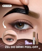 Żel Do Brwi Peel Off Taupe Tint Lock Makijaż Kosmetyki Dla Kobiet