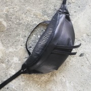 Nowa skórzana nerka torebka damska Moyee