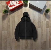 Czarna Bluza z kapturem 