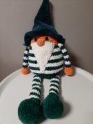 Krasnal z włóczki Himalaya dolphin baby70 cm. 