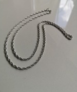 łańcuszek długi srebro 74 cm 