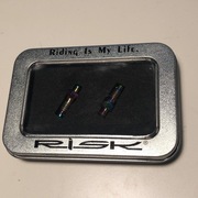 Śruby tytanowe RISK M6x11 RT114 TC4 zacisk. ham.