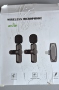 Aikela Bezprzewodowe mikrofony do iPhone'a, iPada, mikrofon krawatowy