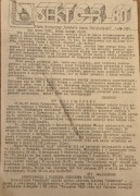 Sektor nr 80, 1.3.1985, pismo TKO Solidarność , 2 obieg