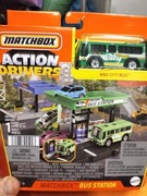 Matchbox bus statiom nowy zestaw autek resortów 