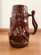 Kufel ceramiczny z czasów PRL.